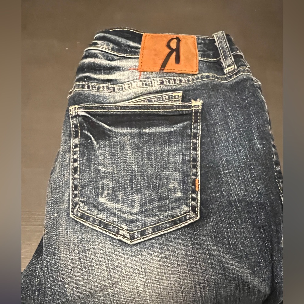 Rock Revival Dark Blue Relaxed Jeans